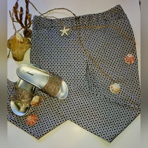 Roz&Ali Signature Fit diamond pattern trousers